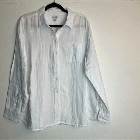 Jcrew 100% cotton button down - Picture 5 of 14